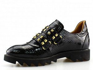 Туфли Страна производитель: Турция
Полнота обуви: Тип «F» или «Fx»
Материал верха: Лаковая кожа натуральная
Цвет: Черный
Материал подкладки: Натуральная кожа
Стиль: Молодежный
Форма мыска/носка: Закру