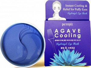 Petitfee Agave Cooling Hydrogel Eye Patch Охлаждающие гидрогелевые патчи с экстрактом агавы