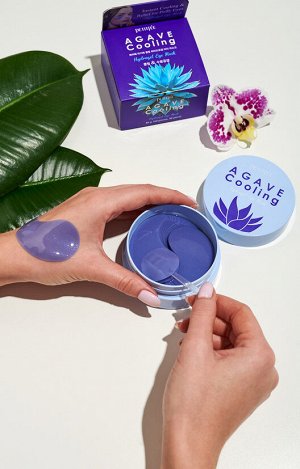 Petitfee Патчи для глаз гидрогелевые с агавой Eye Patch Agave Cooling Hydrogel, 84 гр*60 шт