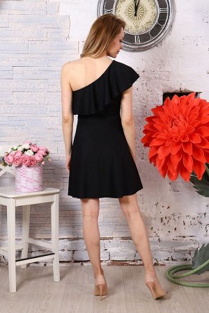 Д521 Платье Афина (черное)
