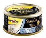 GimCat ShinyCat Filet консервы для кошек из тунца с анчоусами 70 г