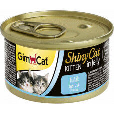 GimCat ShinyCat консервы для котят из цыпленка 70 г