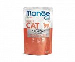 Monge Cat Grill Pouch паучи для котят норвежский лосось 85г