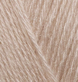 Пряжа для вязания Ализе Angora Gold (20% шерсть, 80% акрил) 5х100г/550м цв.506 молочно - бежевый