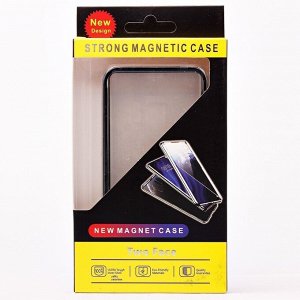 Чехол-накладка 360 Magnetic Glass для "Samsung SM-G960 Galaxy S9" (black)