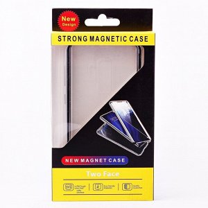 Чехол-накладка 360 Magnetic Glass для "Samsung SM-G965 Galaxy S9 Plus" (black)