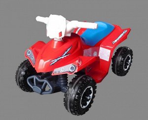 Квадроцикл на аккумуляторе для катания детей СТ-726 (бело/синий, красно/синий)