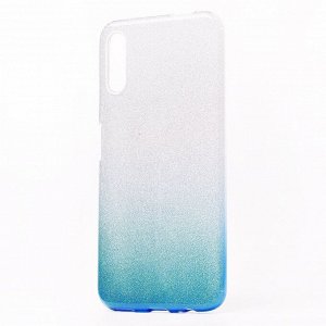 Чехол-накладка SC097 Gradient для "Huawei Honor 9X Pro/Y9s" (black/silver)