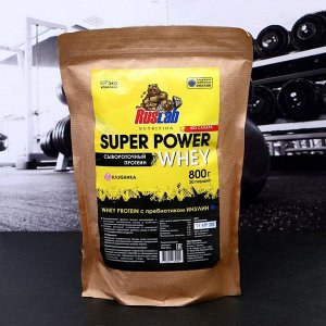 Протеин Super Power Whey, клубника, 800 г