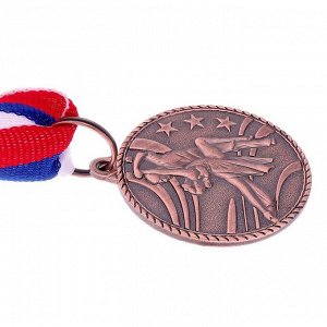 Медаль тематическая «Парные танцы», бронза, d=3,5 см