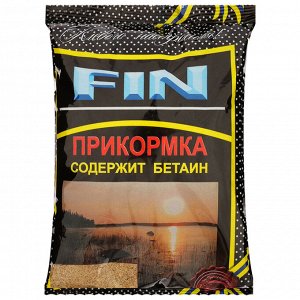 Прикормка FIN фидер, карамель, цвет натуральный