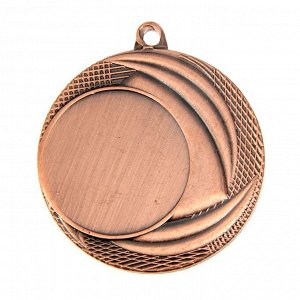 Медаль под нанесение 055 диам 4 см. Цвет бронз. Без ленты