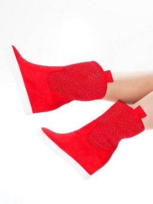 Сапоги Страна производитель: Китай
Вид обуви: Сапоги
Сезон: Весна/осень
Размер женской обуви x: 36
Полнота обуви: Тип «F» или «Fx»
Цвет: Красный
Материал верха: Замша
Материал подкладки: Натуральная к