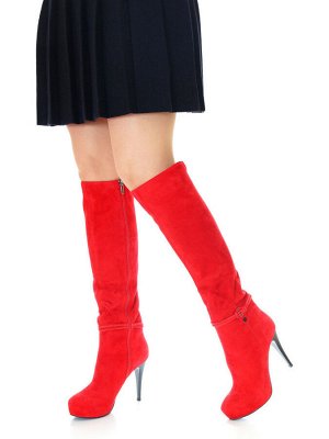 Сапоги Страна производитель: Китай
Вид обуви: Сапоги
Сезон: Весна/осень
Размер женской обуви x: 35
Полнота обуви: Тип «F» или «Fx»
Цвет: Красный
Материал верха: Замша
Материал подкладки: Байка
Форма м