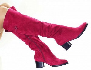 Сапоги Страна производитель: Китай
Вид обуви: Сапоги
Сезон: Весна/осень
Размер женской обуви x: 36
Полнота обуви: Тип «F» или «Fx»
Цвет: Бордовый
Материал верха: Замша
Материал подкладки: Байка
Форма 