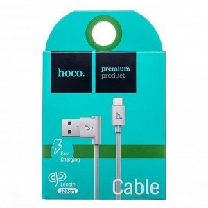 Кабель USB - micro USB Hoco UPM10  120см 2,1A (white)