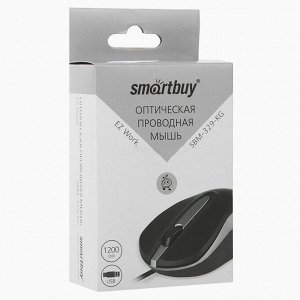 Мышь оптическая Smart Buy SBM-329-KG One (black/grey)