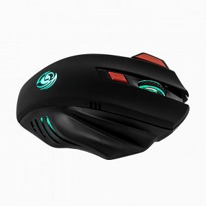 Мышь оптическая беспроводная Dialog Gan-Kata MRGK-14UR RF (black/red)