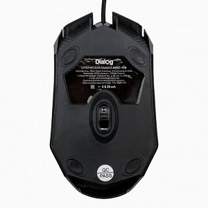 Мышь оптическая Dialog Comfort MOC-19U (black) (black)