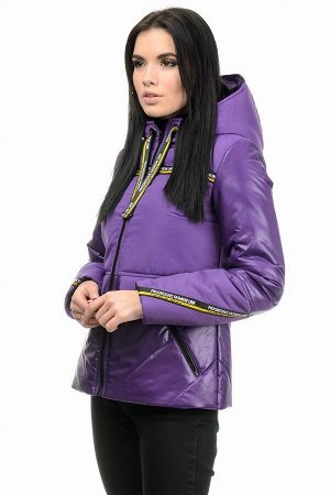Демисезонная куртка «Матиса», 42-48, арт.277 фиолет