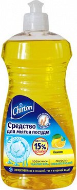 Чиртон Средство д/мытья посуды Лимон /500+75