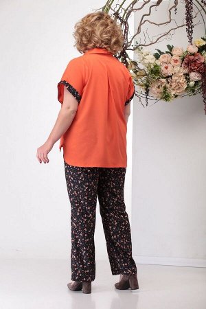 Блуза, брюки Michel chic Артикул: 1163 оранж