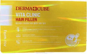 Farm Stay Dermacube Vita Clinic Hair Filler Филлеры для волос с витаминным комплексом, 13мл*10шт