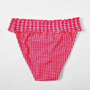 Плавки купальные для девочек с оборкой MINAKU "Sunny Life", рост 68-74 см