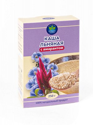 Каша льняная с амарантом 250 гр