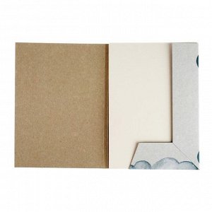 Бумага для акварели, пастели А5, 20 листов, блок 200 г/м2, в папке, МИКС