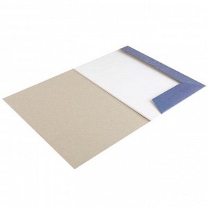 Бумага для рисования цветными карандашами А4, 20 листов в папке, блок 200 г/м2, МИКС