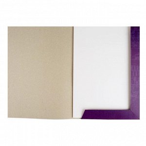 Бумага для рисования фломастерами А3, 20 листов в папке, блок 160 г/м2, МИКС
