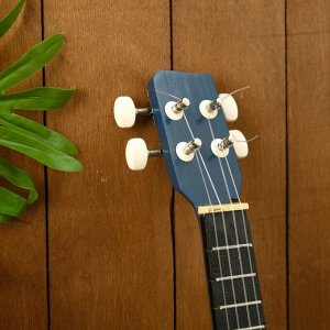 Музыкальный инструмент гитара-укулеле "Любовь" 55х20х6 см