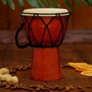 Музыкальный инструмент барабан джембе "Классика" 15х10х10 см