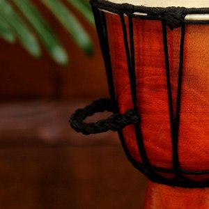 Музыкальный инструмент барабан джембе "Классика" 25х14х14 см