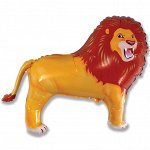902636 Шар-фигура/ мини фольга, &quot;Лев&quot; (FM), 14&quot;/36 см