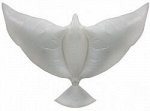 R236 Шар-фигура, фольга, &quot;Голубь&quot; (Falali), 34&quot;/86 см