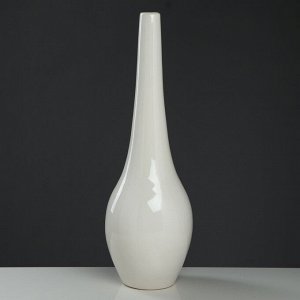 Набор ваз &quot;Мирта&quot;, цвет белый, 48.5/38.5/ 21.5 см, керамика