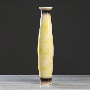 Ваза напольная "Лань" стразы, 66 см, микс, керамика