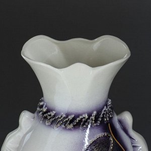 Ваза напольная "Русалина", декор, 68 см, микс, керамика
