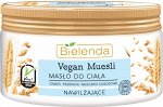 BIELENDA VEGAN MUESLI увлажняющее масло для тела пшеница+овёс+кокосовое молоко 250 мл (*12)