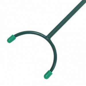 Опора для ветвей, h = 160-280 см, ножка d = 1,6 см, металл, зелёная