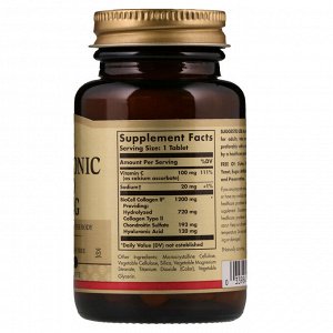 Solgar, Гиалуроновая кислота, 120 мг, 30 таблеток