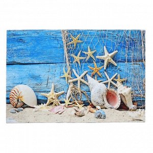 Коврик Доляна «Морские звёзды», 80x120 см