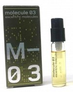 ESCENTRIC MOLECULES unisex MOLECULE 03   Туалетная вода   2 мл. (пробник)