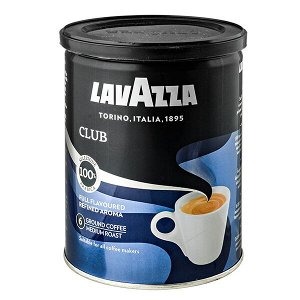 Кофе LAVAZZA CLUB 250 г ж/б молотый 1 уп.х 12 шт.