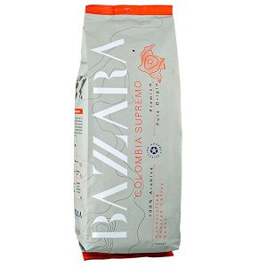 кофе BAZZARA COLOMBIA SUPREMO 1кг зерно