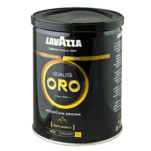 Кофе LAVAZZA QUALITA ORO MOUNTAIN GROWN 250 г ж/б молотый 1 уп.х 12 шт.