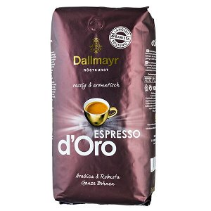 Кофе DALLMAYR ESPRESSO D ORO 1 кг зерно 1 уп.х 8 шт.