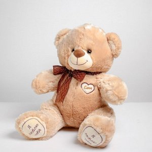 Мягкая игрушка «Медведь с вышитым сердцем», 50 см, МИКС